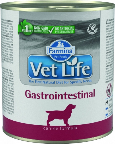 Паштет VET Life Natural Diet Dog Gastrointestinal для собак