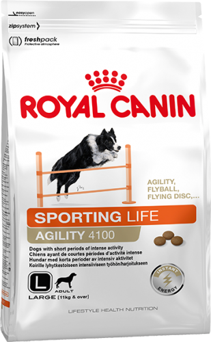 Сухой корм Royal Canin Sporting Life Agility 4100 для собак крупных пород при кратковременных интенсивных нагрузках