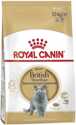 Сухой корм Royal Canin British Shorthair Adult сбалансированный для британских короткошерстных кошек