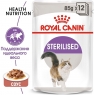 Паучи Royal Canin Sterilised в соусе для стерилизованных кошек