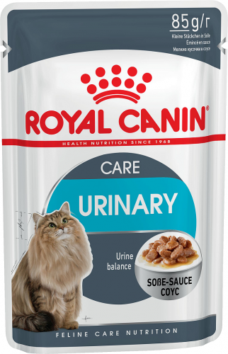 Паучи Royal Canin Urinary Care для поддержания здоровья мочевыделительной системы кошек