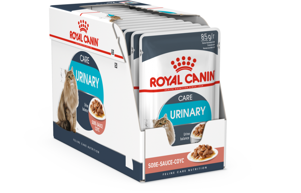 Паучи Royal Canin Urinary Care для поддержания здоровья мочевыделительной системы кошек