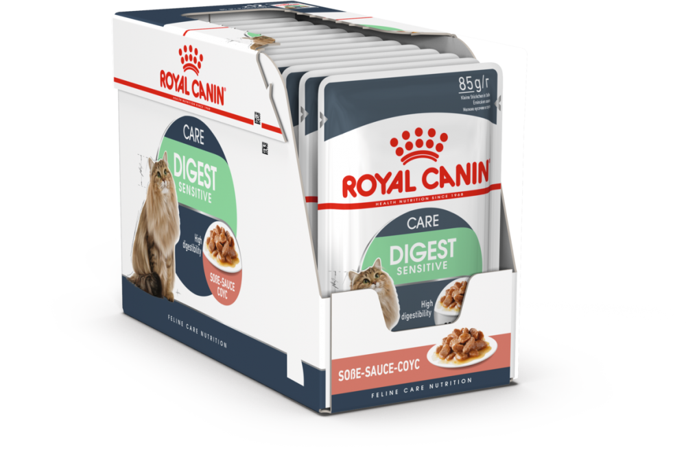 Паучи Royal Canin Digest Sensitive для кошек с чувствительным пищеварением