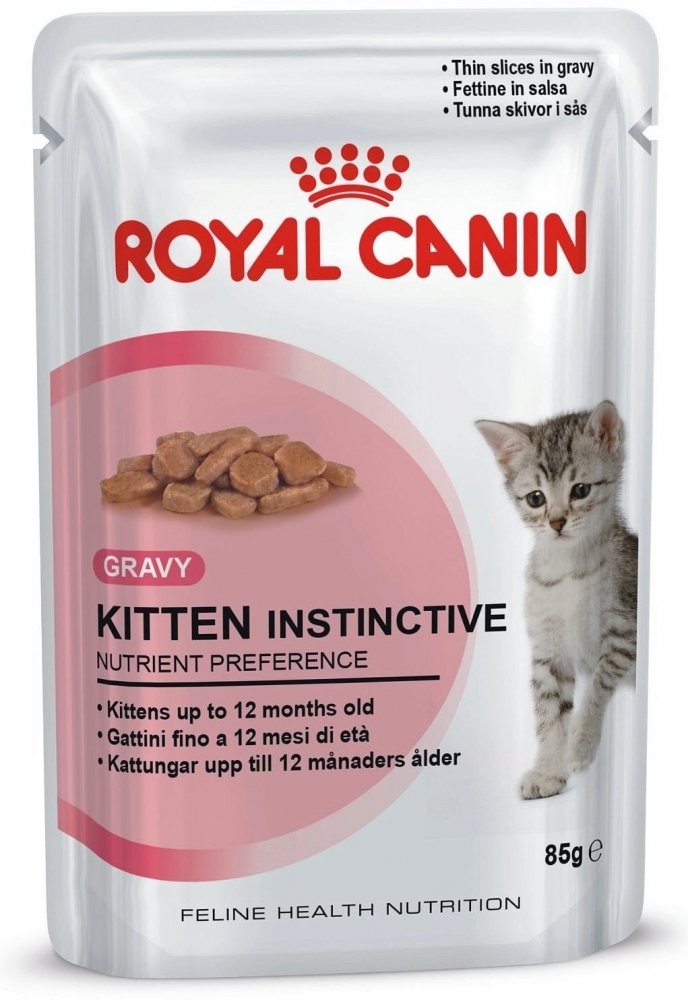 Паучи Royal Canin Kitten Instinctive в соусе для котят