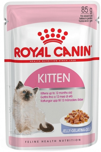 Паучи Royal Canin Kitten Instinctive в желе для котят
Рекомендуемый суточный рацион
