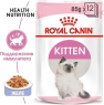 Паучи Royal Canin Kitten Instinctive в желе для котят
Рекомендуемый суточный рацион
