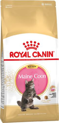 Сухой корм Royal Canin Maine Coon Kitten сбалансированный для котят породы Мейн Кун
Рекомендуемый суточный рацион (в граммах)
