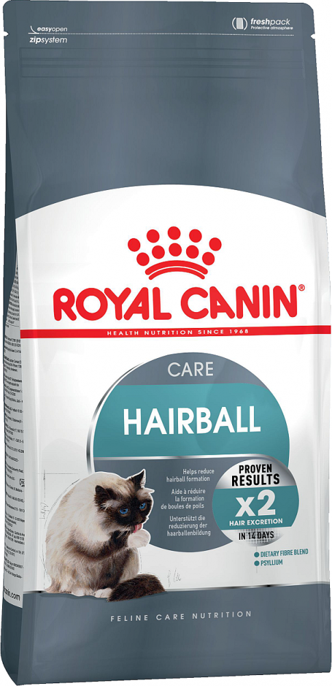 Сухой корм Royal Canin Hairball Care для профилактики образования волосяных комочков у кошек