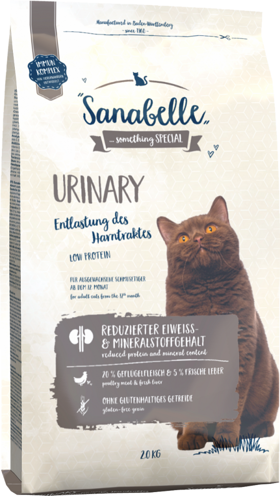 Сухой корм Sanabelle Urinary для кошек с чувствительной мочеполовой системой