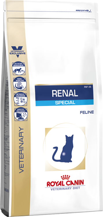 Сухой корм Royal Canin Renal Special RSF 26 для взрослых кошек с хронической почечной недостаточностью