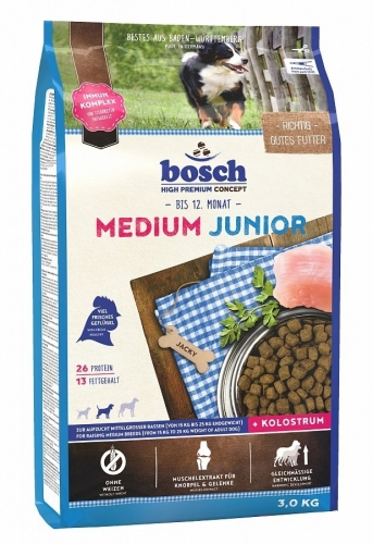 Сухой корм Bosch Junior Medium для щенков средних пород