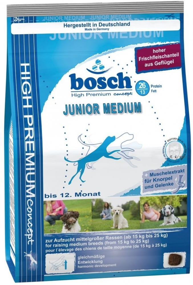 Сухой корм Bosch Junior Medium для щенков средних пород