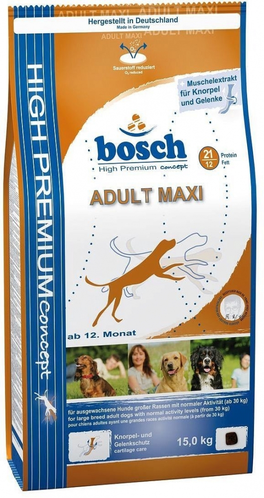 Сухой корм Bosch Adult Maxi для взрослых собак крупных пород