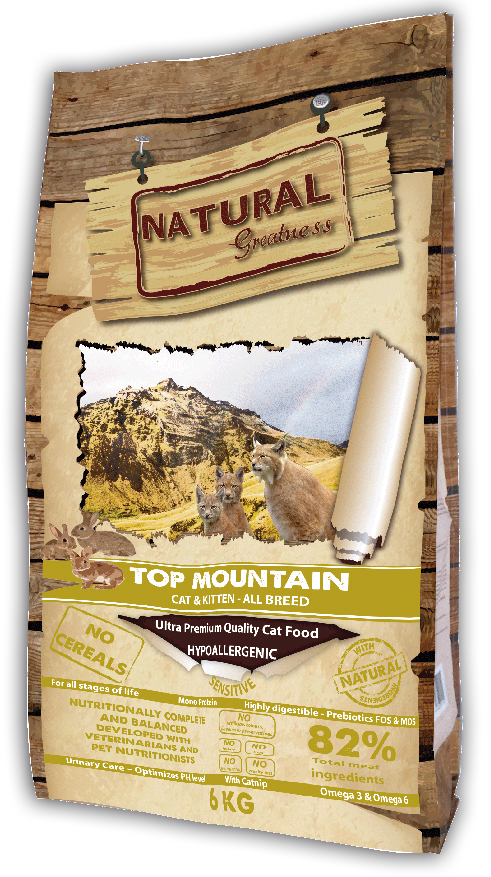 Сухой корм Natural Greatness Top Mountain для кошек