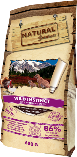 Сухой корм Natural Greatness Wild Instinct для кошек