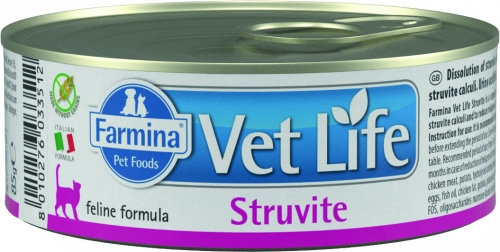 Паштет Farmina Vet Life Natural Diet Cat Struvite для кошек