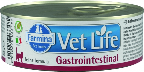 Паштет Vet Life Natural Diet Cat Gastrointestinal для кошек