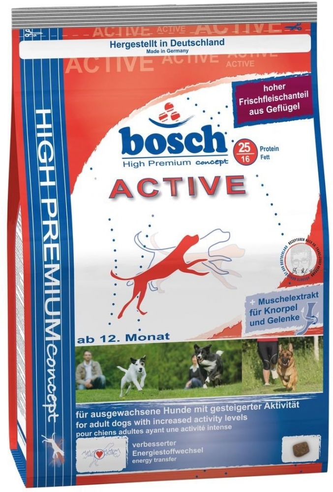 Сухой корм Bosch Active для активных собак