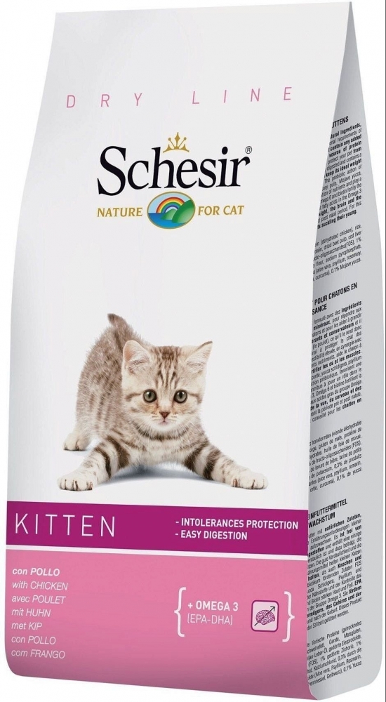 Сухой корм Schesir Kitten для котят