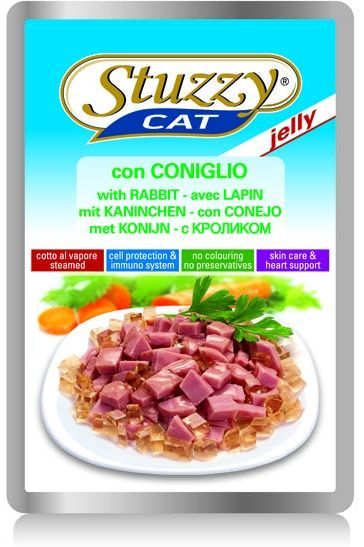 Паучи Stuzzy Cat Jelly Кусочки в желе для кошек