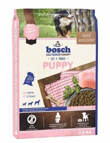 Сухой корм Bosch Puppy для щенков до 4 месяцев 7,5 кг