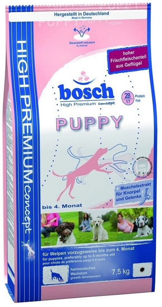 Сухой корм Bosch Puppy для щенков до 4 месяцев 7,5 кг