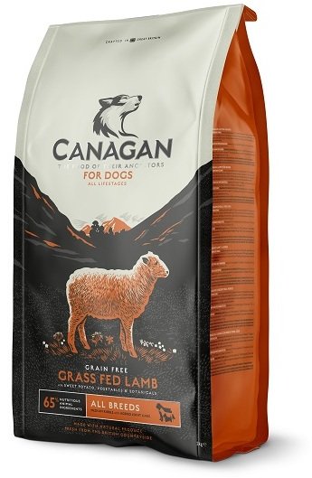 Сухой корм Canagan Gf Grass Fed Lamb для собак всех пород