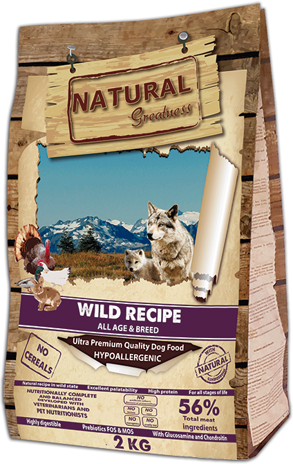 Сухой корм Natural Greatness Wild Recipe для собак