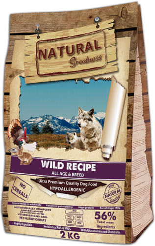 Сухой корм Natural Greatness Wild Recipe для собак