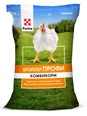 Комбикорм «Стартер» для бройлеров Purina ПРОФИ, 25 кг